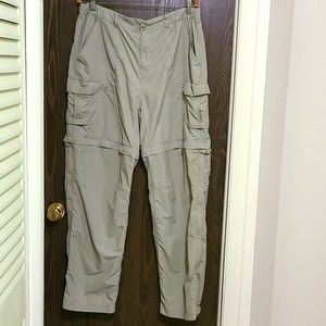 R.E.I. convertible hiking pants/shorts